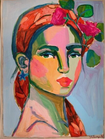 Coloring Canvas-WR256-Size: 35X40CM